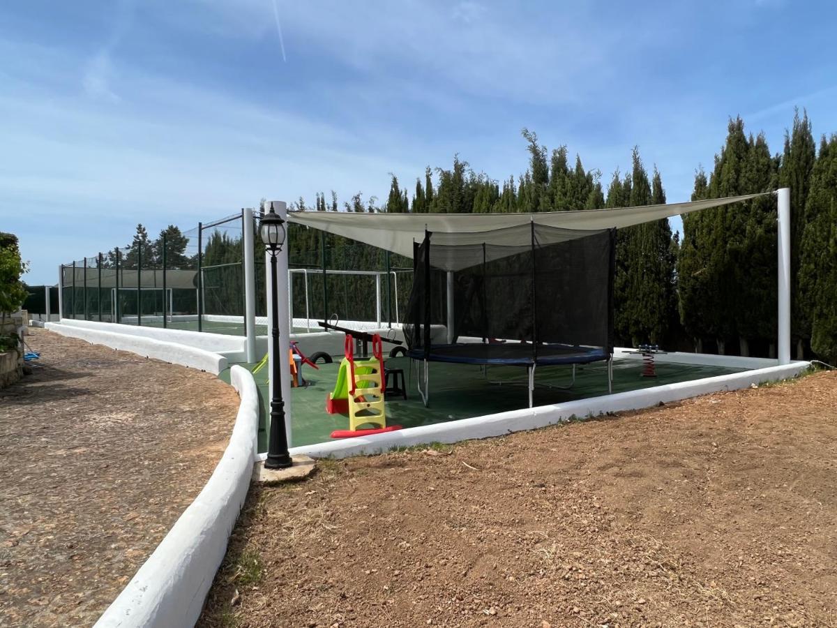 Villa Can Raes San Rafael De Sa Creu Bagian luar foto