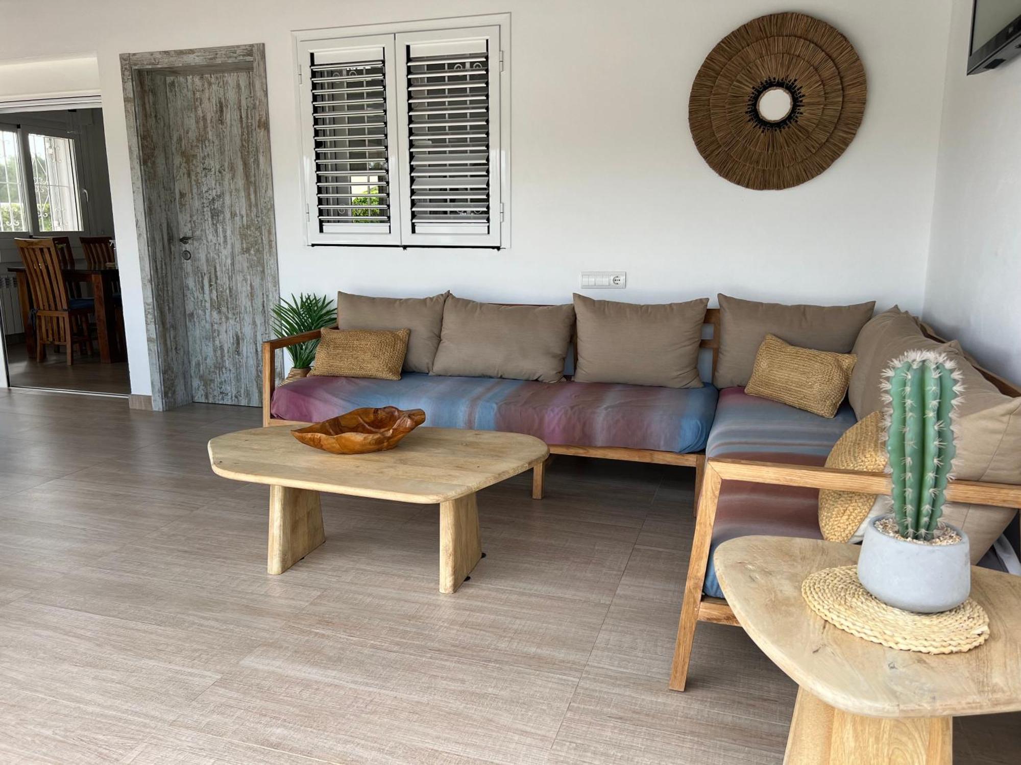 Villa Can Raes San Rafael De Sa Creu Bagian luar foto