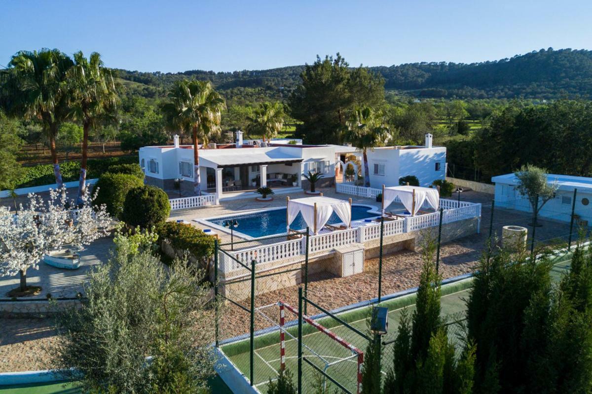 Villa Can Raes San Rafael De Sa Creu Bagian luar foto