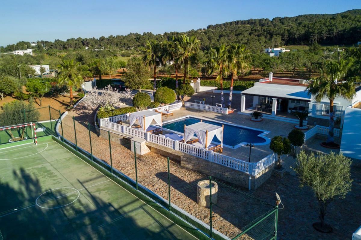 Villa Can Raes San Rafael De Sa Creu Bagian luar foto